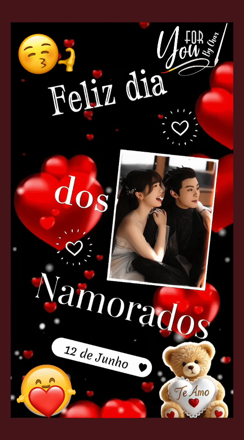 Mais um Dia dos Namorados confirmando a melhor escolha que fiz pra minha vida: você! Te amo, meu amor!