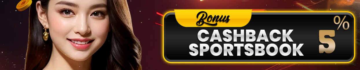 BONUS CASHBACK SPORTSBOOK 5%