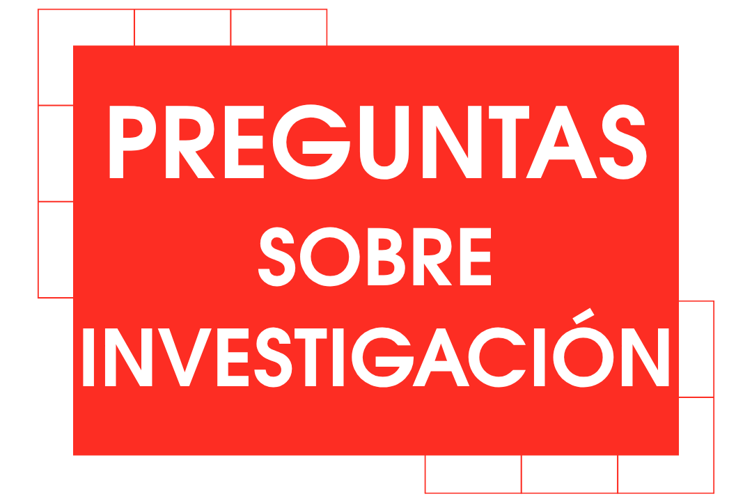 Preguntas iNVESTIGACION