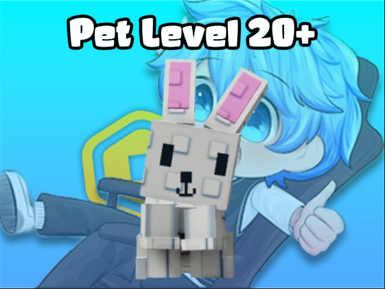 Pet Level 20+ ( Grow A Garden )