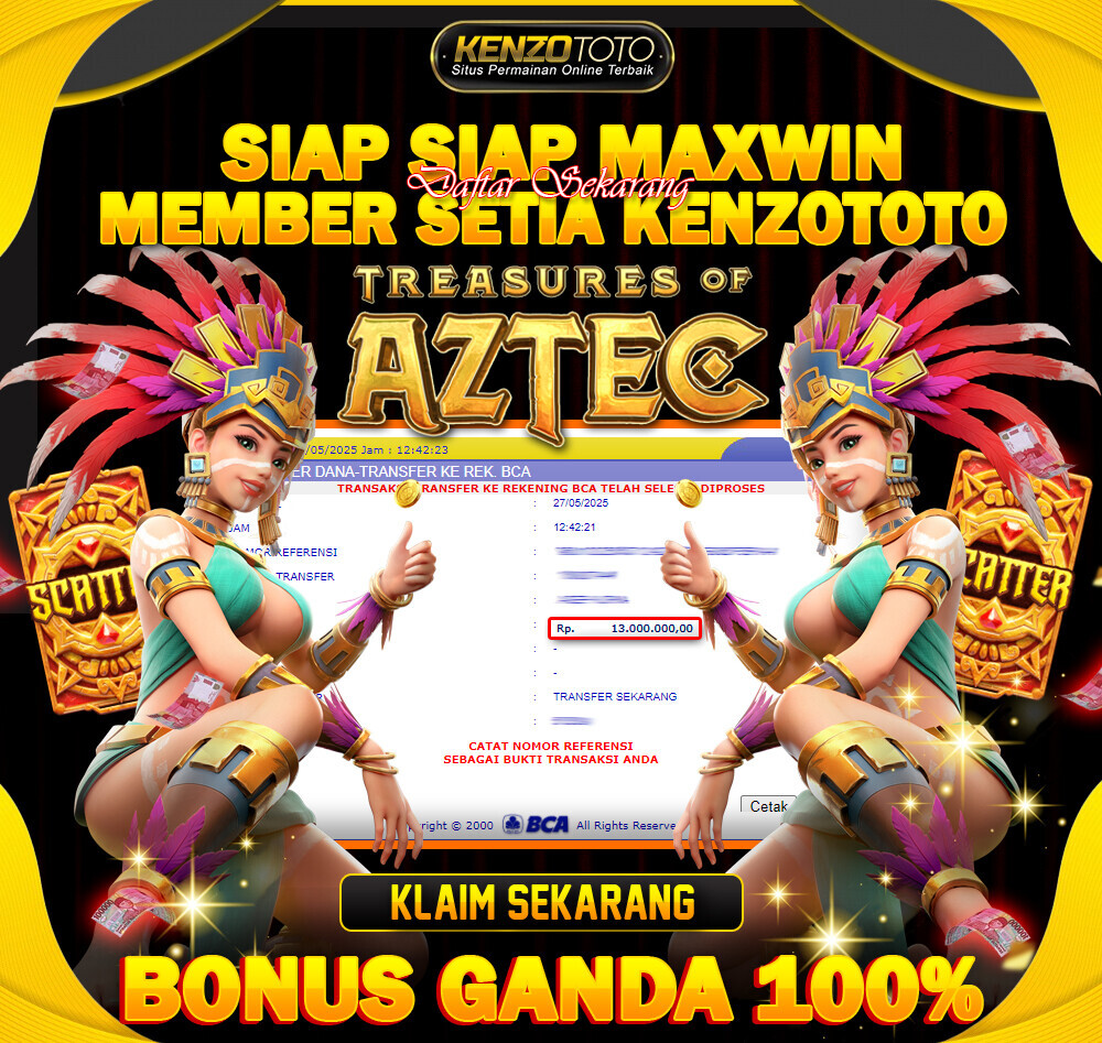 💰 JACKPOT AZTEC SIANG-SIANG!