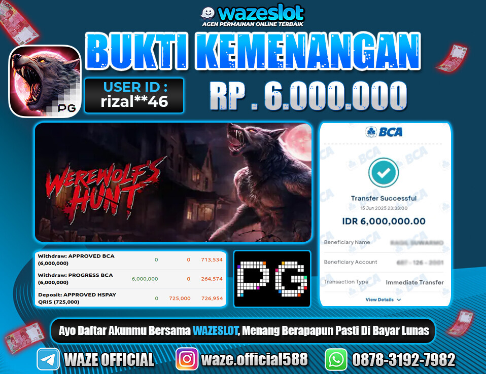 BUKTI KEMENANGAN 16 JUNI 2025 DI GAME SWEET BONANZA CANDYLAND