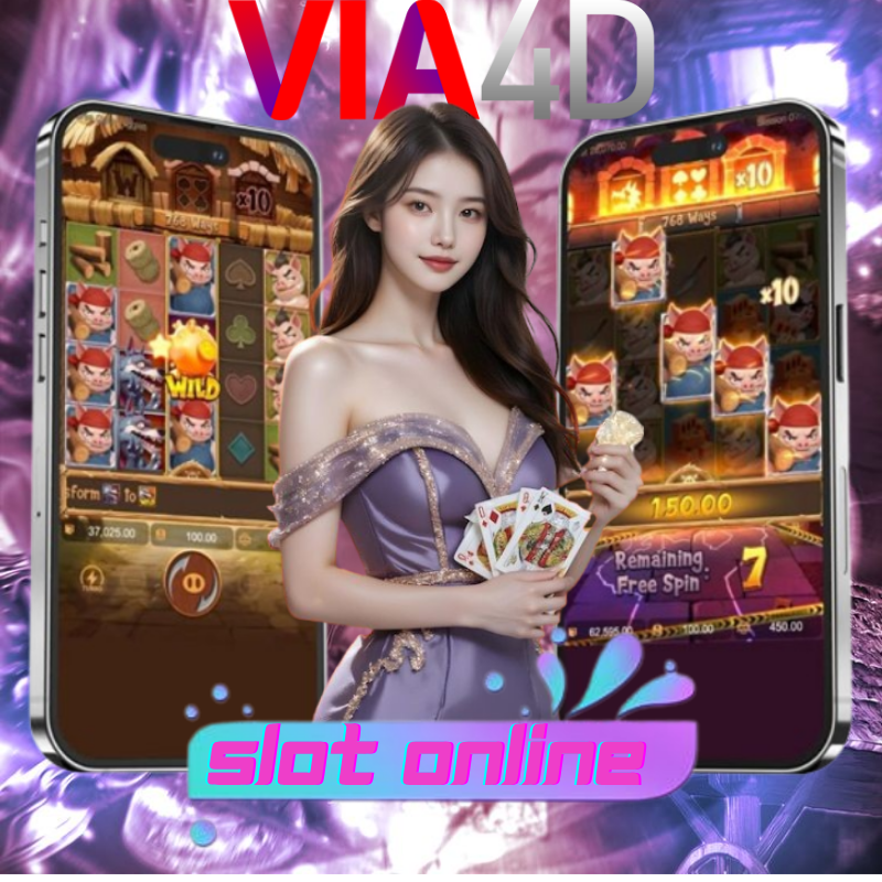 VIA4D: Link Situs Slot Online Gacor Terbaik di Asia dengan Deposit QRIS